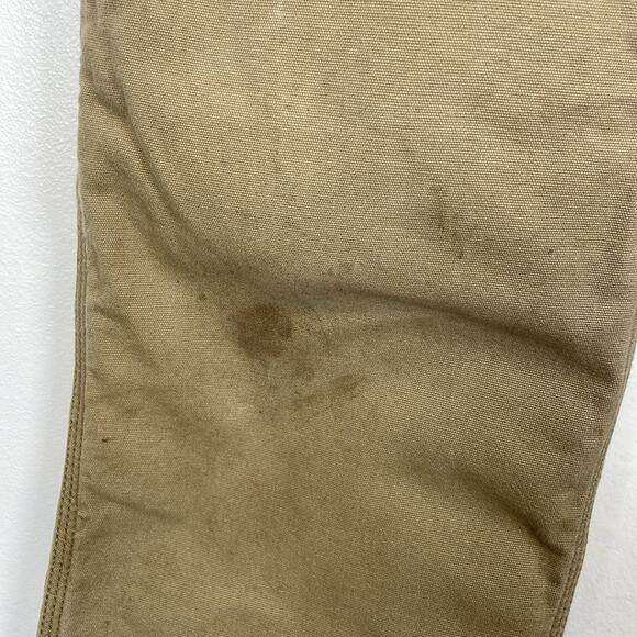 Carhartt Relaxed Fit Mens 32x30 distroyed Stained Casual Work Pants - Picture 5 of 12